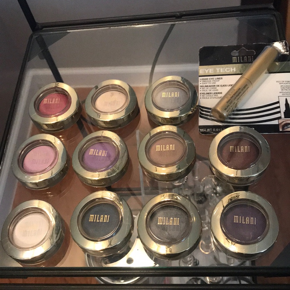 NEW Milani shadow and eyeliner bundle